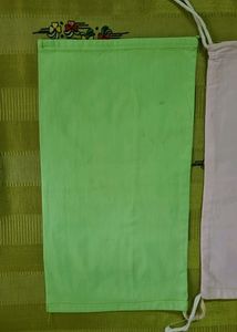 Pink &amp; Green Small Round Pillow or Bolster Covers