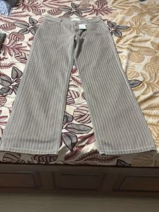 Striped Wide Leg Pants