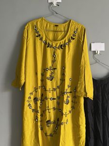 Elegant Yellow Kurta Set