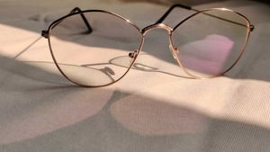 Stylish Rosegold Cat Eye Glasses