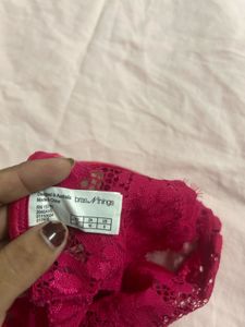 Pink Lace Panties