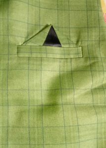 Green Plaid Vest
