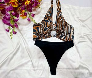 🇭🇲💗💫 Tiger Print Bikini Set