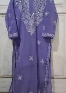 Chikankari Kurti
