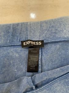 🌟Snag Your Style! EXPRESS &#34;Faded Sky&#34; Acid-Wash💙