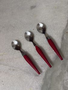 Set Of 3 Dessert Spoons