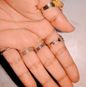 Vintage Rhinestone Ring Collection