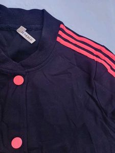 Striped Bomber Jacket