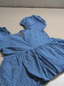 Blue Gingham Dress