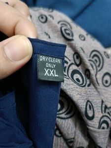Navy Sleeveless Top