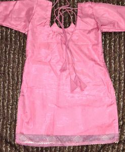 Pink Printed Salwar Suit