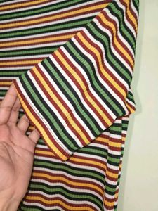 Striped Midi Dress || Price Drop