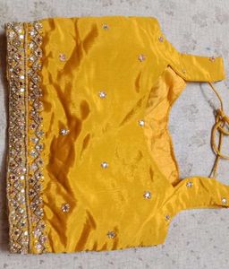 Mustard Yellow Lehenga Choli Set