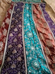 Ghagra With Embroidered Blouse
