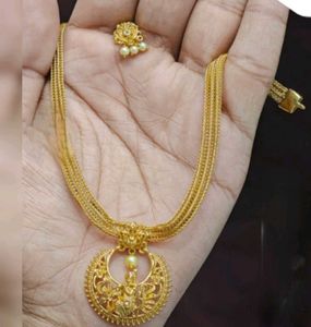 Gold Plated Necklace Set
