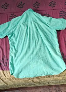 Mint Green Short Sleeve Shirt