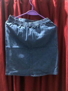 Denim Skirt.