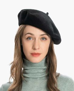 Black Beret Hat