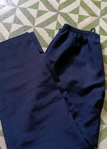 Navy Blue Casual Pants