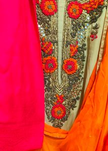 antique Hand Work Suit