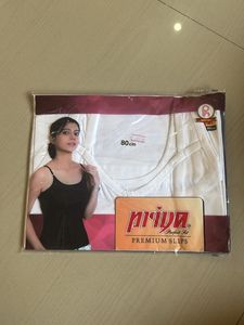 Premium white slip