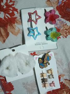 For Kids Clip  ,Cute Rubber Band Claw