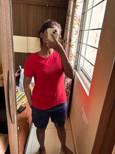 Bright Red Gym Shirt