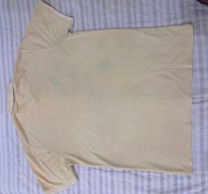 Vintage Yellow Polo Shirt