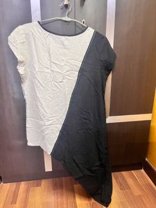 Asymmetrical Print Top