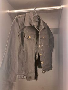 Stylish Black Denim Jacket