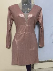 Pintrest Silk Shimmering Party Dress