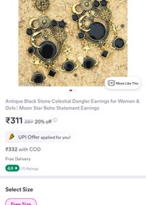 Celestial Drop Earrings BRAND NEW