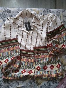 Boho Print Top