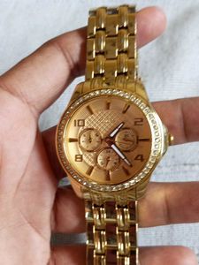 Guess Orignal Gold Tonned Women's Watch