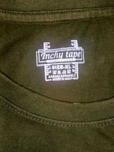 Olive Green Graphic Tee