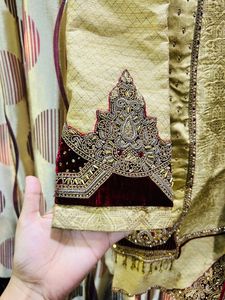 Wedding Sherwani With Dupatta