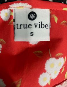 Cute Orange Floral Top For Sale