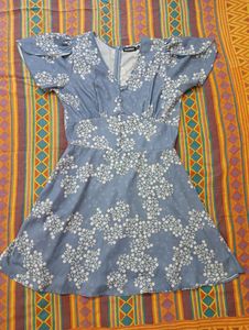 Sassafras Blue And White Dress