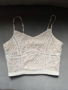 🔔Y2K Crochet Lace Crop Top🔔