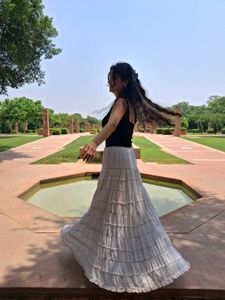 Tiered Maxi Skirt