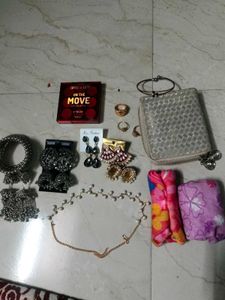 choose freebie Jewellery, Wallet &amp; Makeup Lot