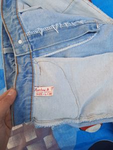 Light Wash Wide Leg Jeans