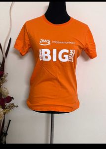 Orange Beautiful T Shirt.