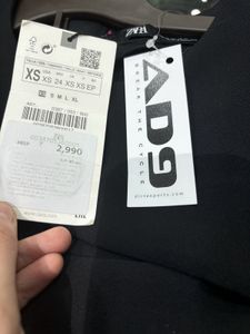 Zara Black Zip Up Dress Size - Xs