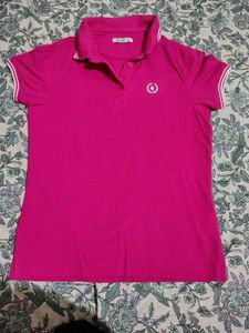 Pink Polo T-Shirt