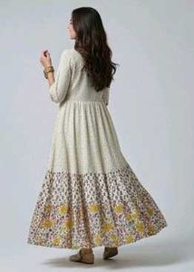 Pure Cotton Kachi Dress