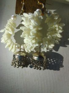 Floral Ring Style Earrings