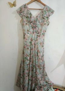 AND Floral Print Dress