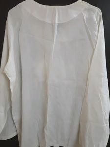 White XL Long Sleeve Top