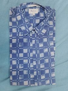 Blue White Checkered Shirt